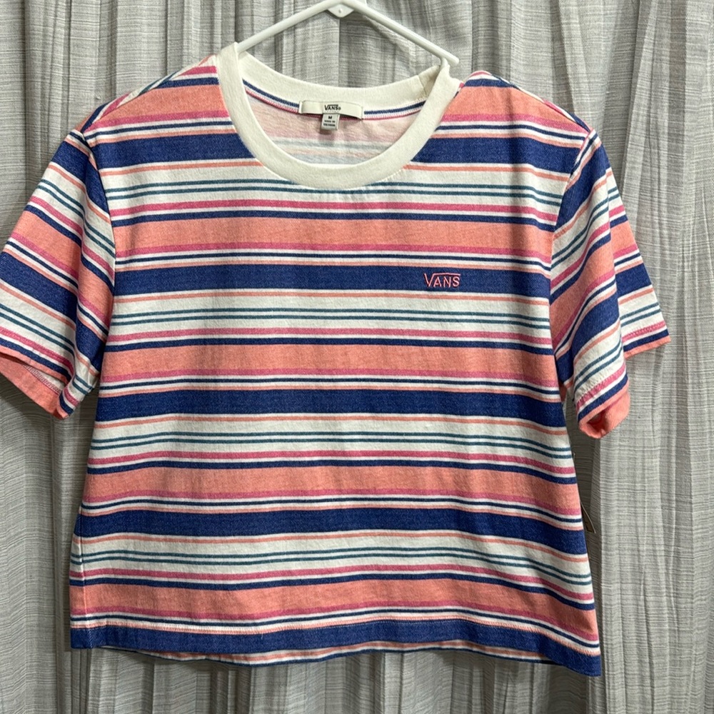 Ladies Van crop top.  Never washed, never worn.  NWT Size: medium. New condition